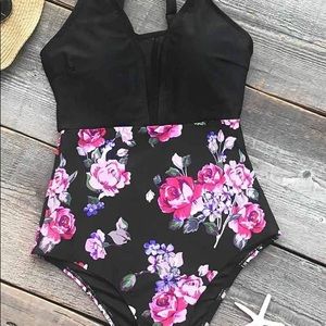 Blooming in the Dream Print One-Piece Swimsuit